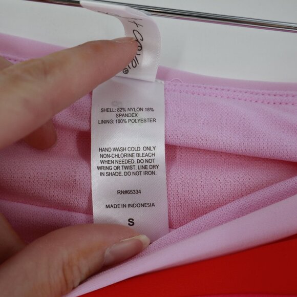 Salt + Cove Juniors High Waist Colorblock Swim Bottom Women S Pink Separates NWT - Picture 6 of 11